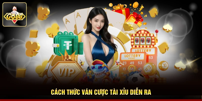 Cách thức ván cược tài xỉu diễn ra