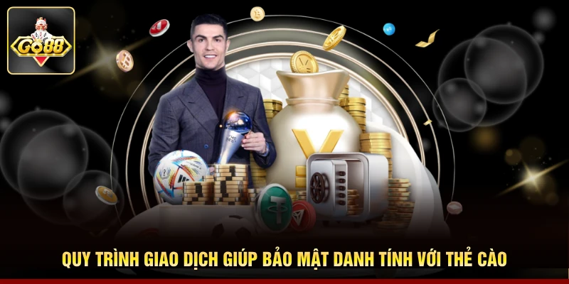 Quy trình giao dịch giúp bảo mật danh tính với thẻ cào